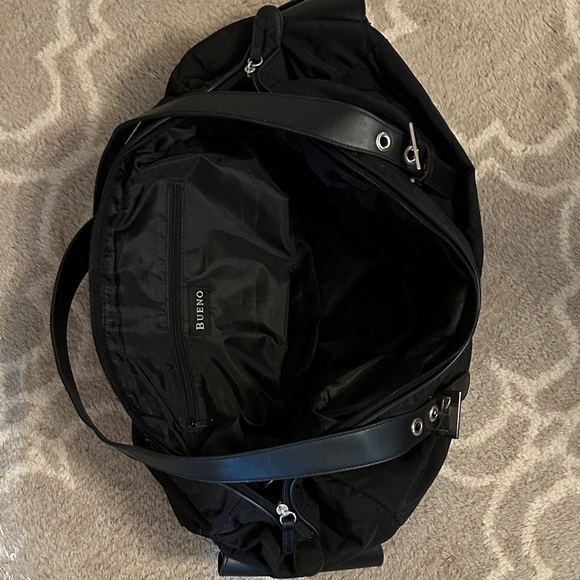 Elegant Bueno Black Quilted Women's Bag - Picture 10 of 11